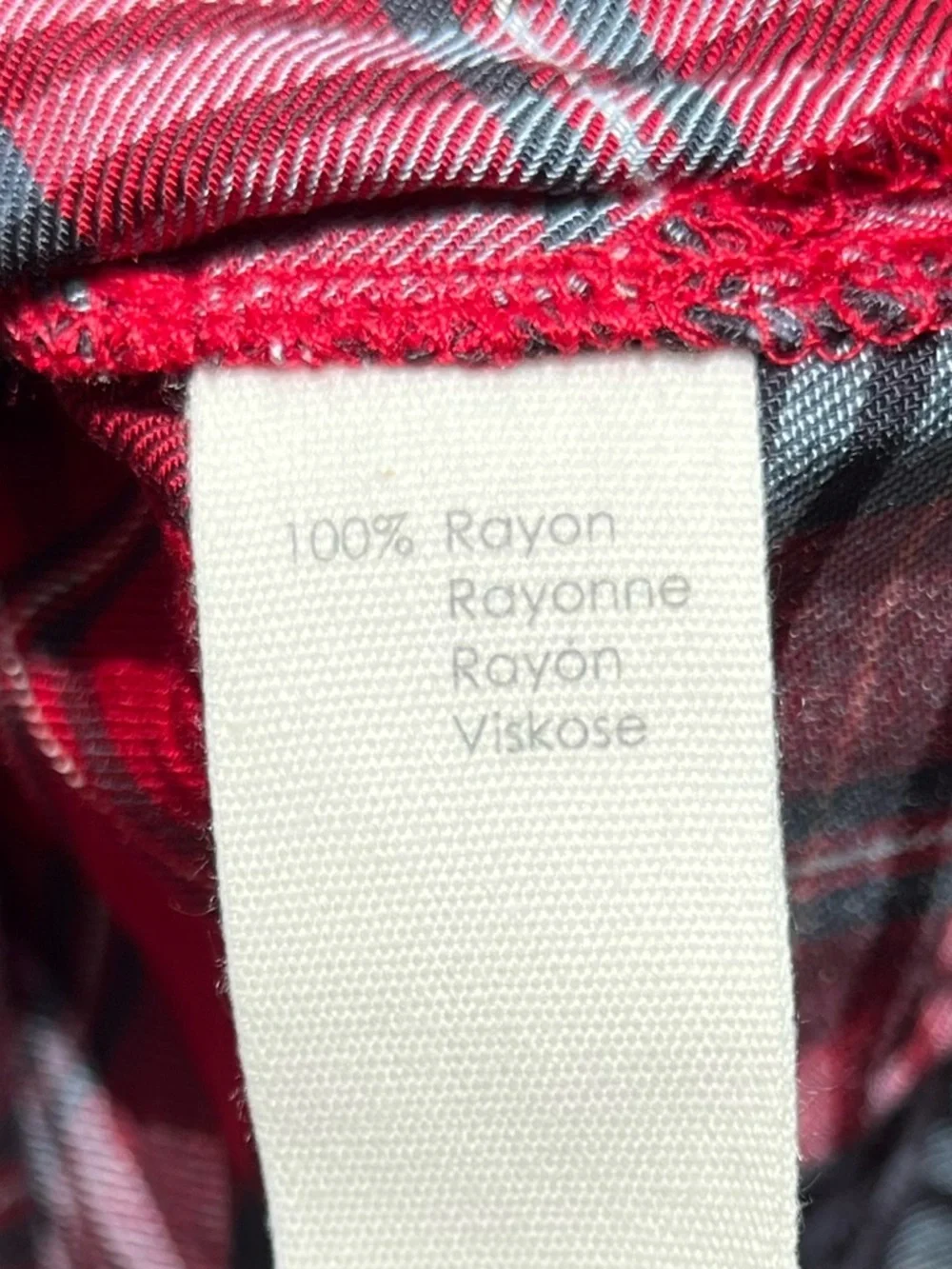 🌻NEW w/tag PJ Salvage Plaid Lightweight Button-Up Shirt Size Small - Picture 10 of 12